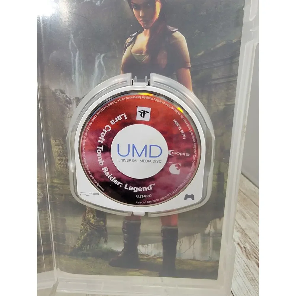 Tomb Raider Legend (Sony PlayStation Portable PSP, 2006) Complete